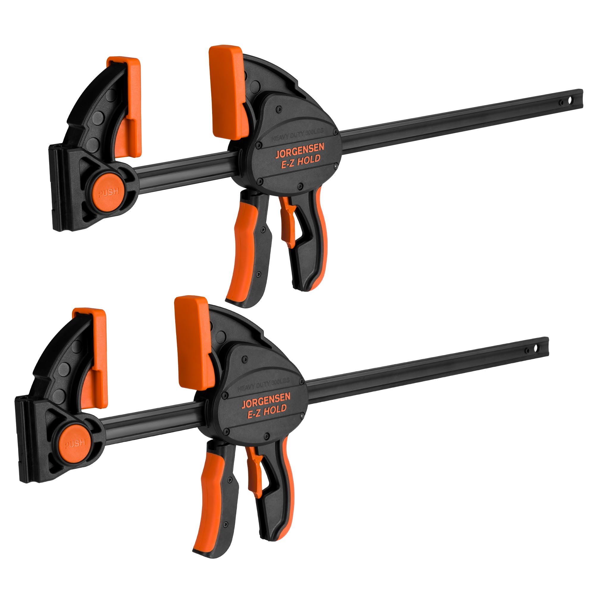 JORGENSEN E-Z Hold 2-Pack 18" 800LBS Heavy Duty Woodworking Bar Clamps