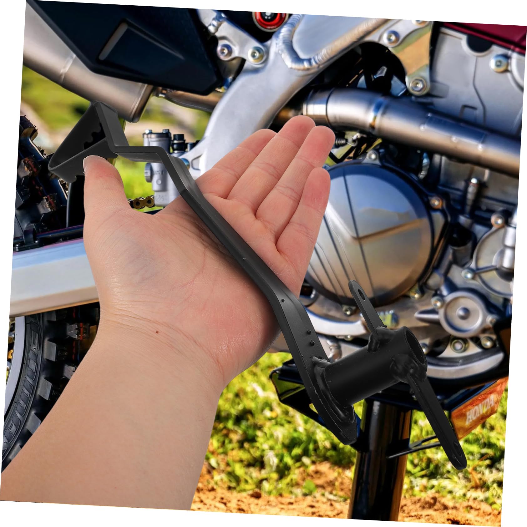OUNONA 5stücke Dirt Bike Hinterer Bremshebel Mit Fußpedal Und Für Motorräder Konstruktion Einfache Installation Verbesserte Bremsleistung Und Für Offroad-fahrten