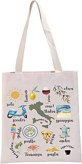 Italy Gift Italy Alphabet Tote Bag Italy Tourist Travel Bag Italy Souvenir Handbag Italy Home Gift Handbag (Italy Alphabet shopping bag)