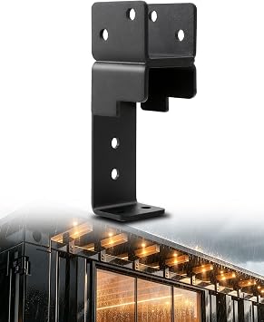1Pcs Wood Truss Brackets for Shipping Containers, Shipping Container Roof Brackets Fit for Shipping Containers, Fit for DIY Enthusiasts Transform Shipping Containers into Homes, Offices, Studios