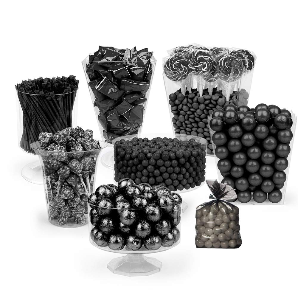 Amazon Com Black Candy For Candy Buffet Approx 12lbs Grocery Gourmet Food