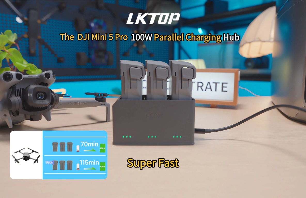 Amazon.com: LKTOP 100W Mini 5/4/3 Pro Parallel Charging Hub Kit