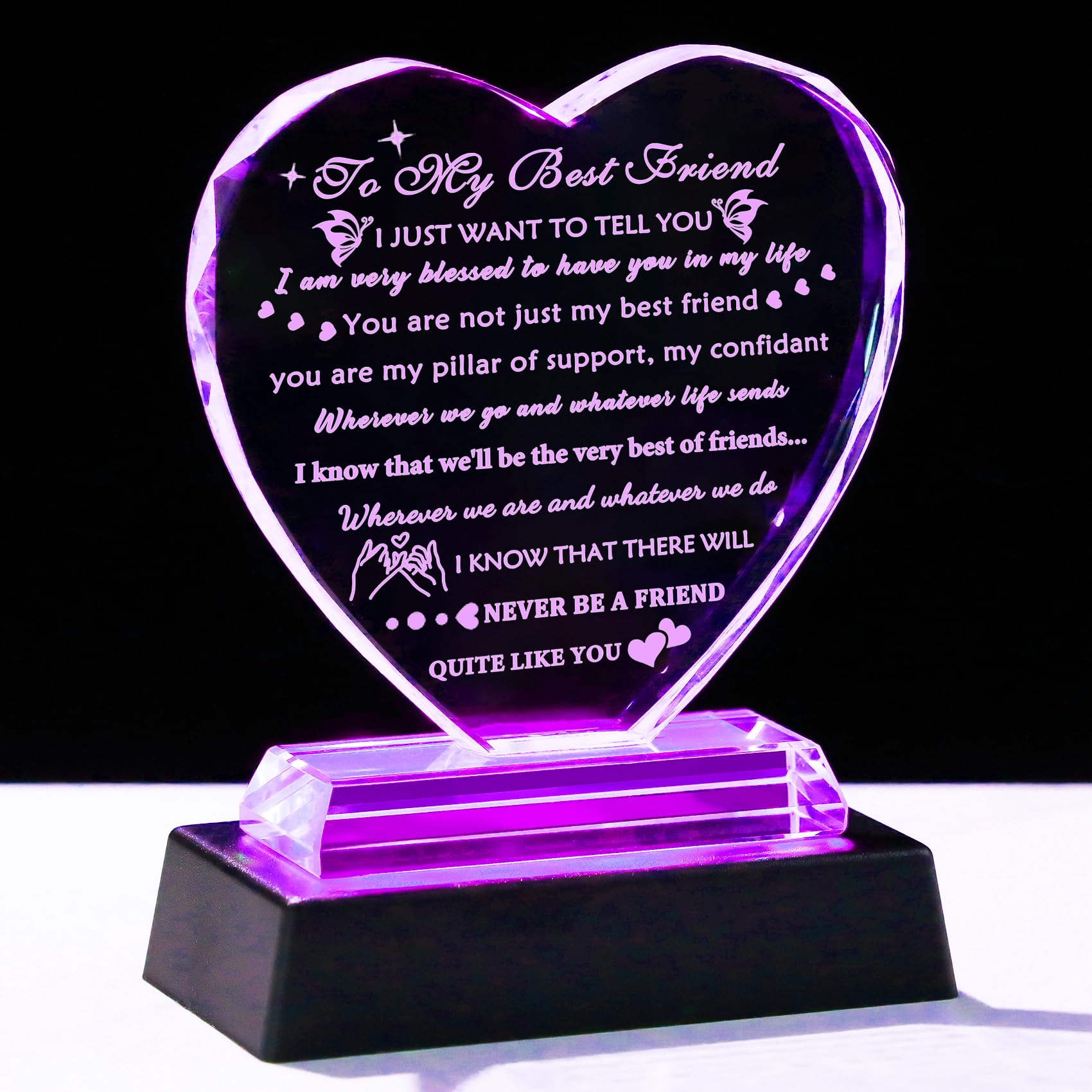 YWHL Crystal Heart
