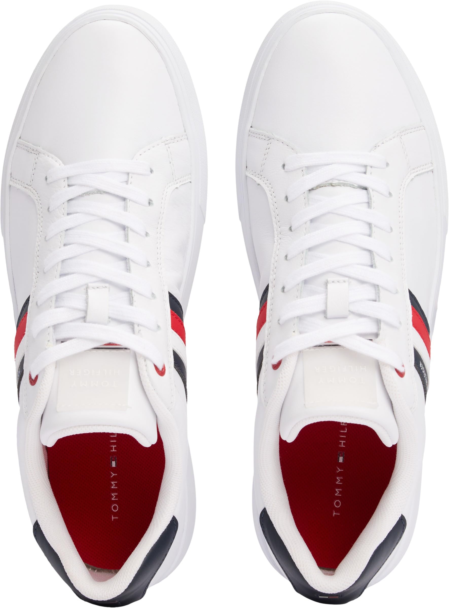 Tommy Hilfiger Uomo Sneakers con Suola Preformata Essential Leather Cupsole in Pelle
