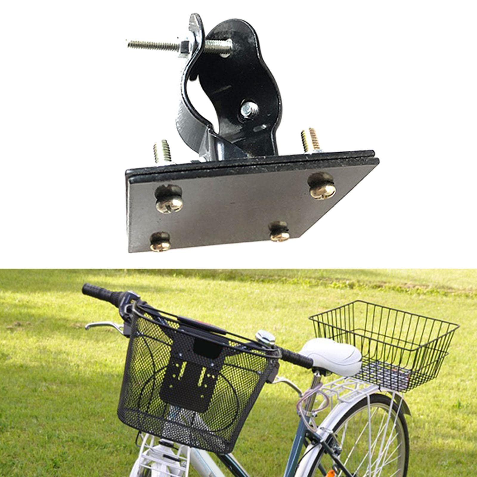 Wspornik rowerowy do szybkiego zwalniania przedni wodoodporny uchwyt do roweru górskiego krótkie czarne