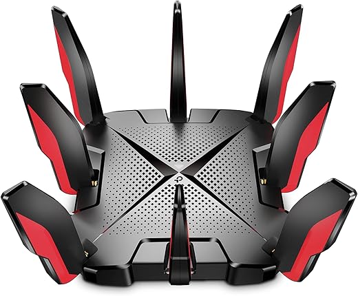 TP-Link AX6600 WiFi 6 Gaming Router (Archer GX90)- Tri Band Gigabit Wireless Internet Router, High-Speed ax Router, Smart VPN Router...