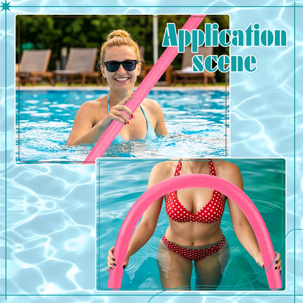 AHANDMAKER Tubo de espuma flotante para piscina, flotador grueso y hueco para piscina, proyectos de manualidades, acolchado, dispositivo de entrenamiento de parachoques, actividades acuáticas