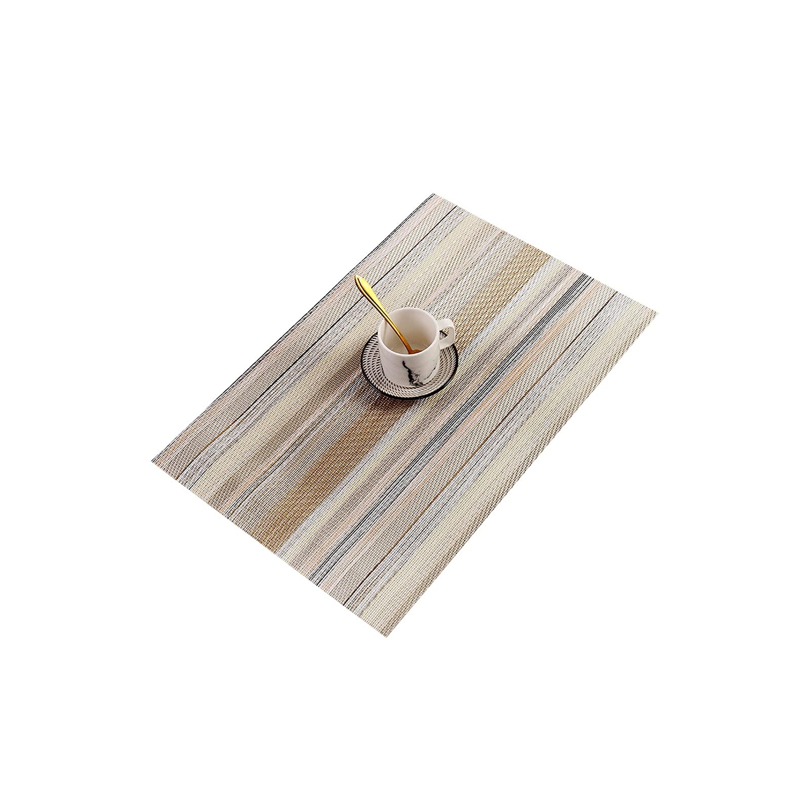 Generico Sottobicchieri Impermeabili E Antiscivolo, Tovagliette in PVC, Decorazioni per La Casa E La Cucina, Sottobicchieri Multiuso, Sottobicchieri Flessibili E Indeformabili (A 2pcs)