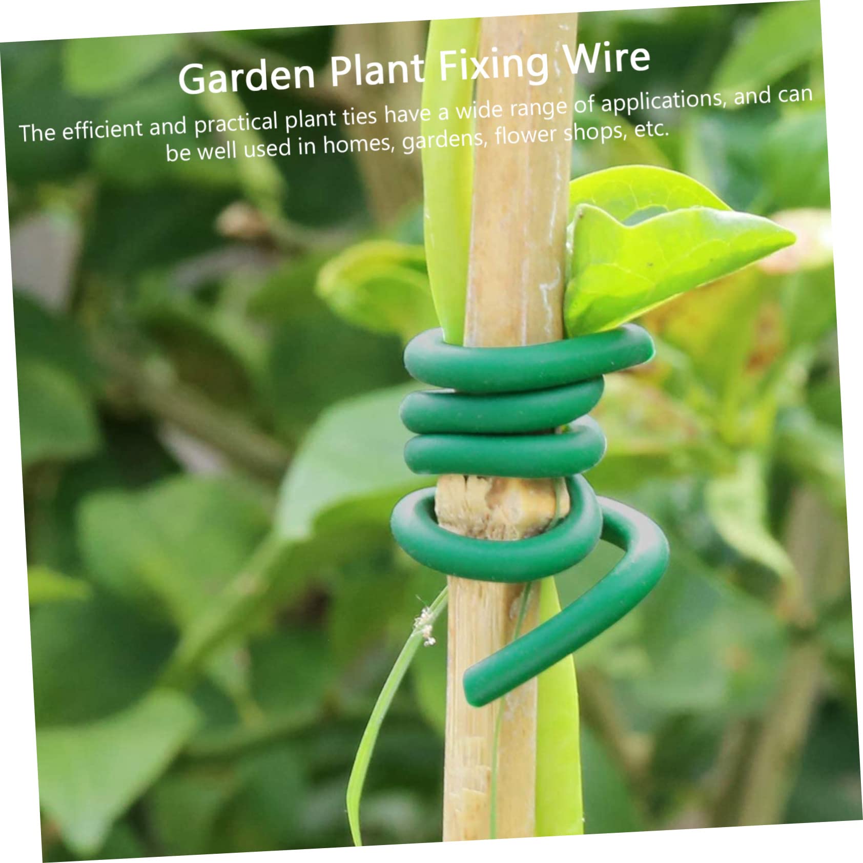 POPETPOP Filo da Giardino Rivestito in TPR e Ferro per Legare Piante Rampicanti e Rami, Supporto Flessibile per Giardino e Orto