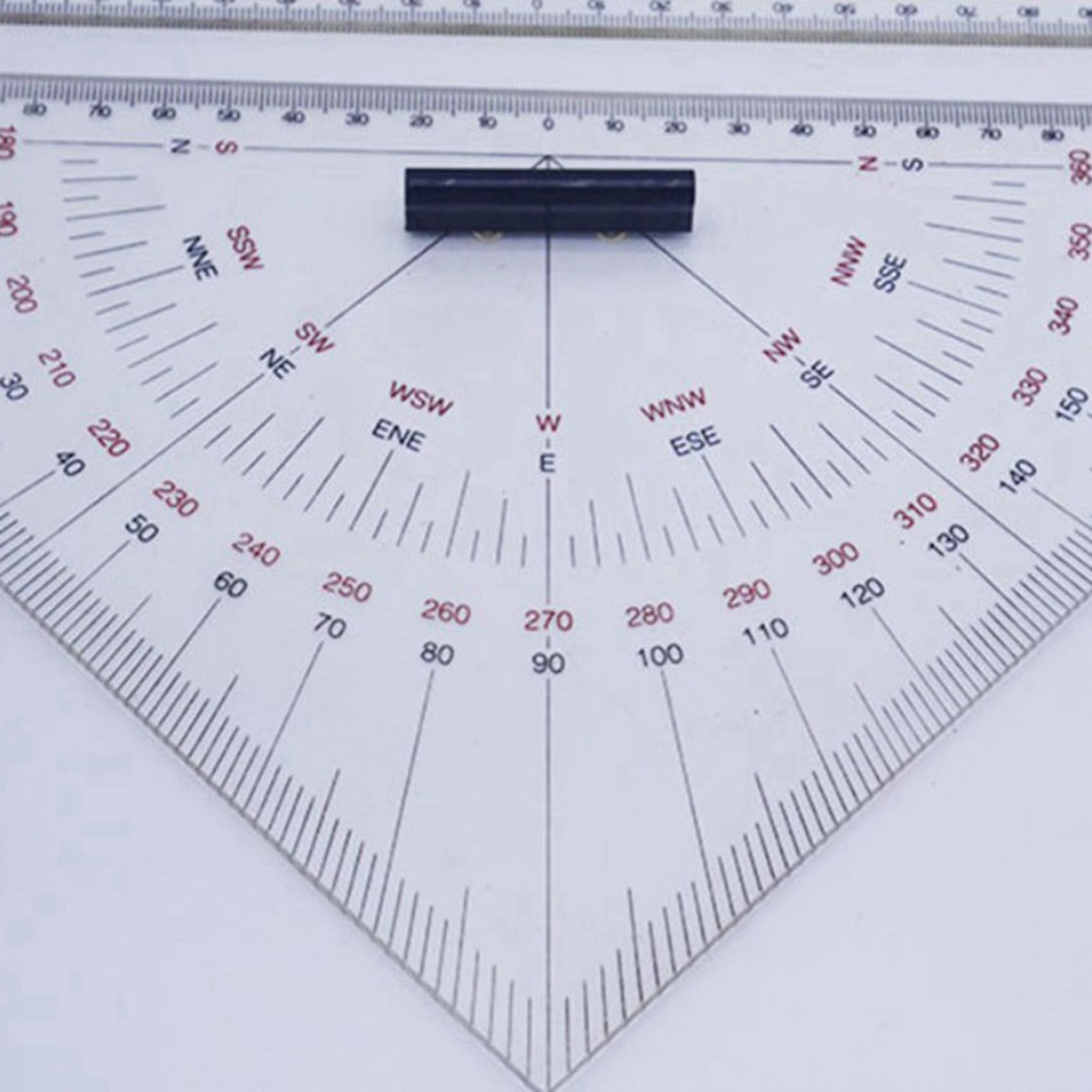 10X Diagrammzeichnung Dreieckslineal für Schiffszeichnung 300 mm Großes Dreieckslineal für Die Entfernungsmessung