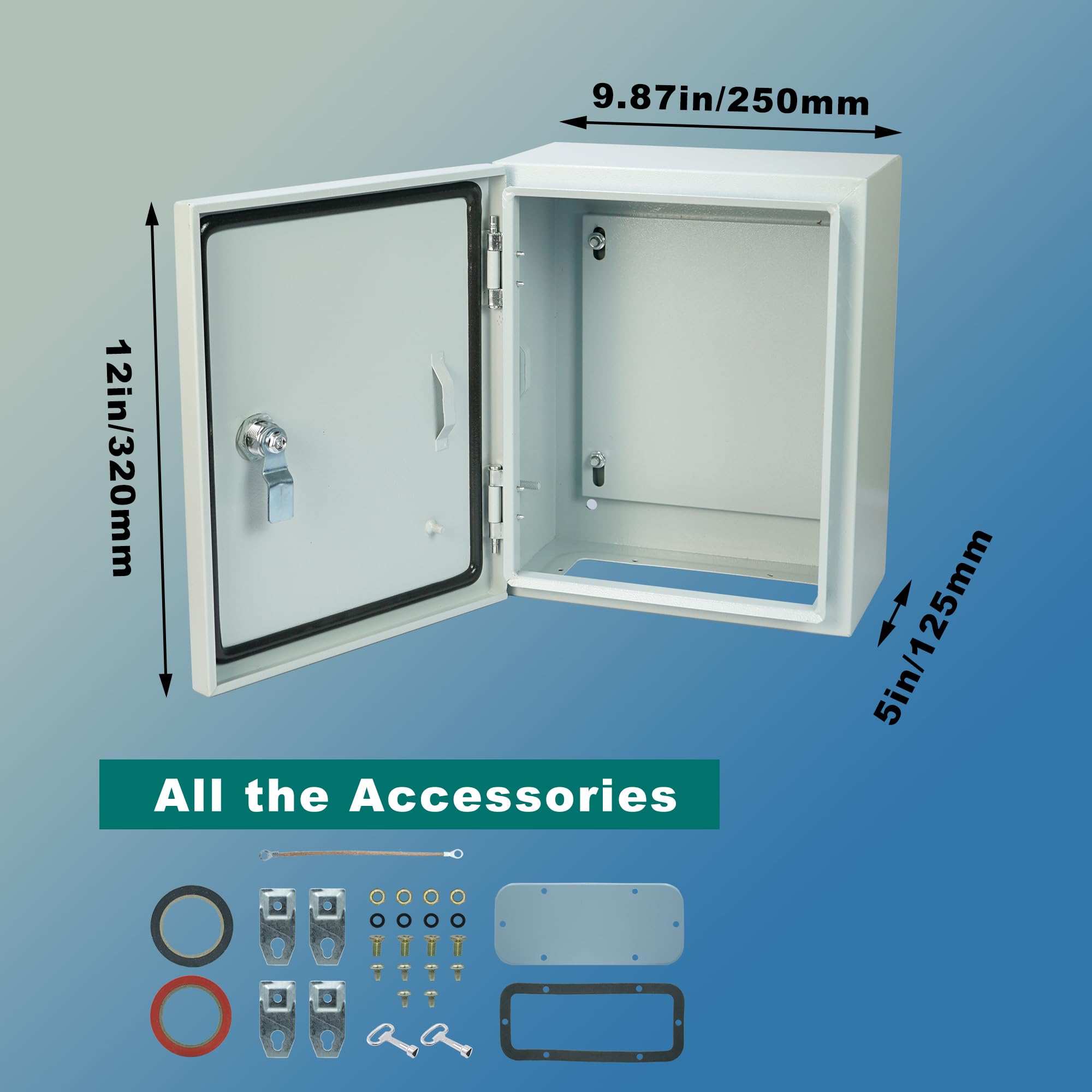 Waterproof Electrical Box - Outdoor Weatherproof -7