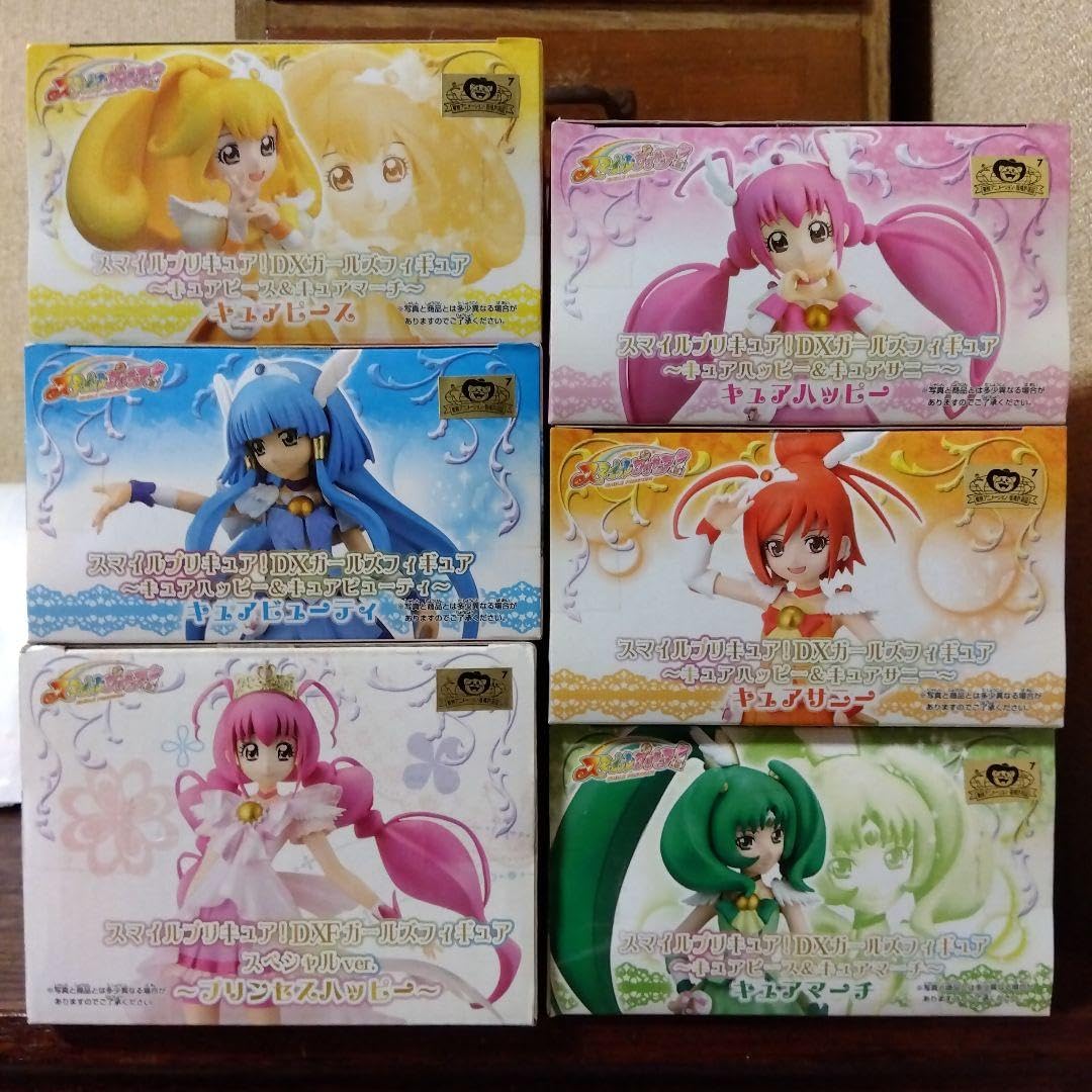Amazon.co.jp: スマイルプリキュア dxガールズフィギュア 6個セット