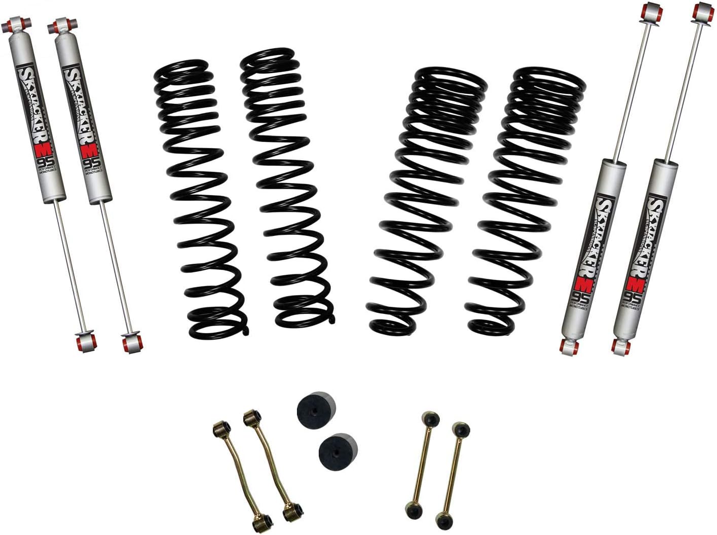 Skyjacker Dual Rate Front And Rear Long-Travel Suspension Lift Kit