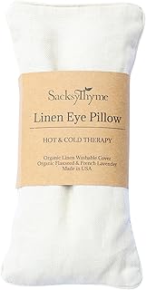 Sacksy Linen Eye Pillow: Lavender Heat/Cool Pad