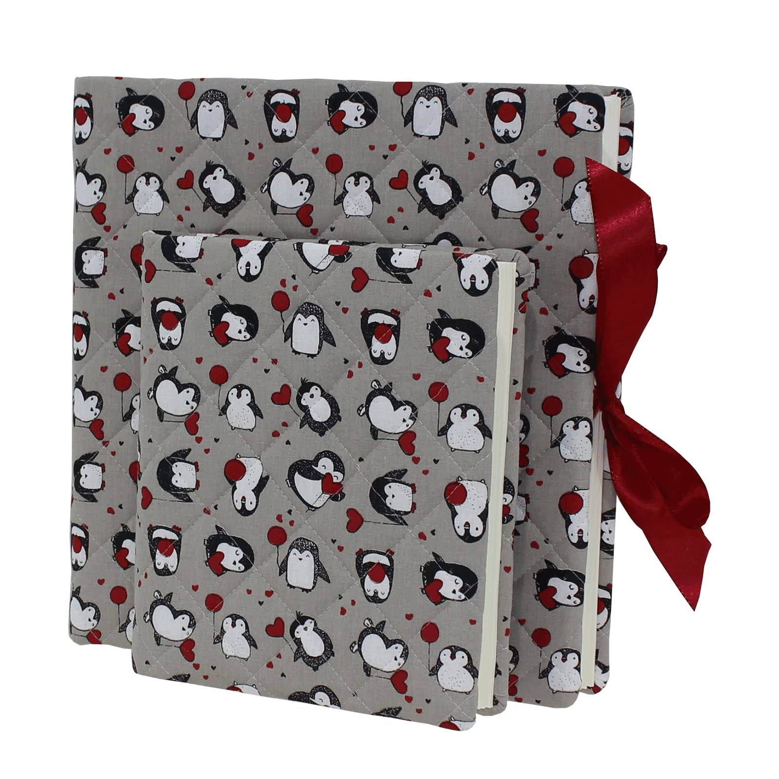 Álbum de fotos infantil con diseño de pingüino (250 x 270 mm, 76 páginas, sin predisposición para niños)