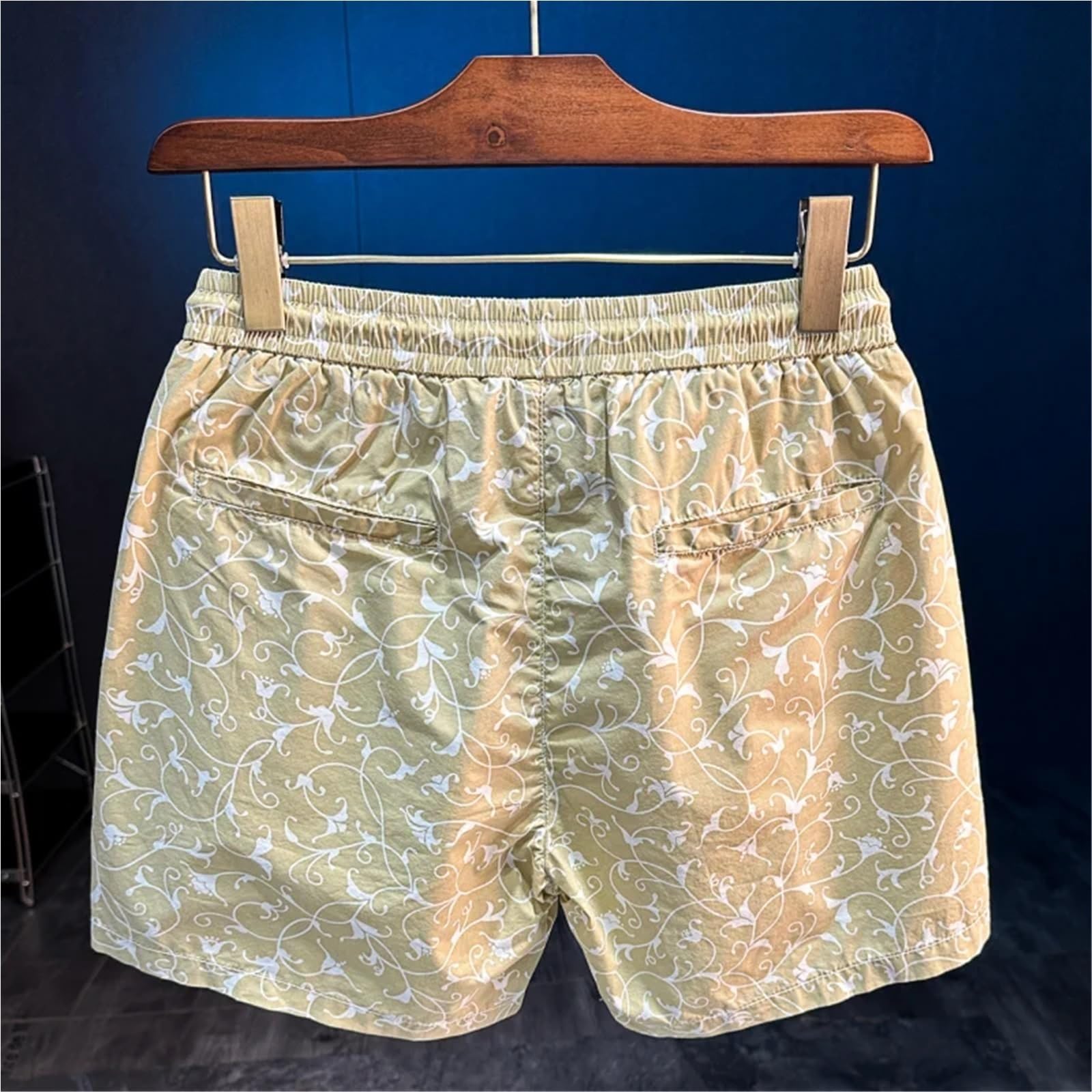 Pantaloni da Spiaggia Estivi da Uomo, Modello alla Moda, Asciugatura Rapida, Tempo Libero, Sport, Pantaloncini 3/4(Gray,2XL 145-160Jin)