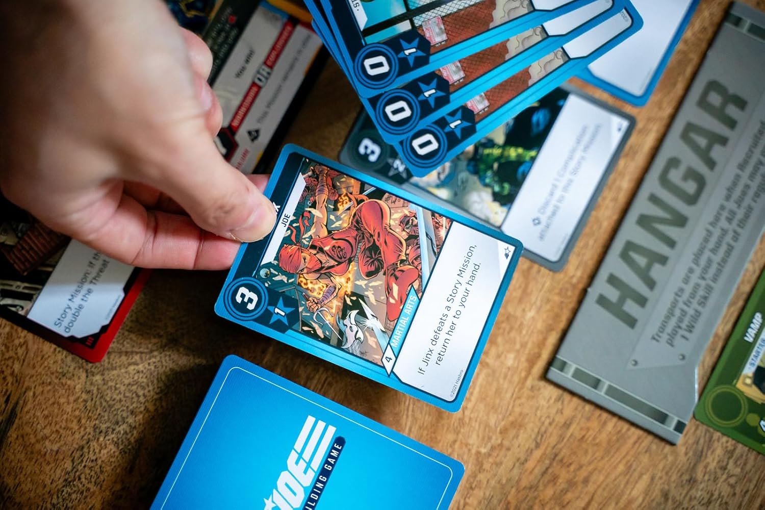 Renegade Game Studios G.I. Joe Deck-Building Game, 1-4 Players, Cooperative Strategy, Ages 14+