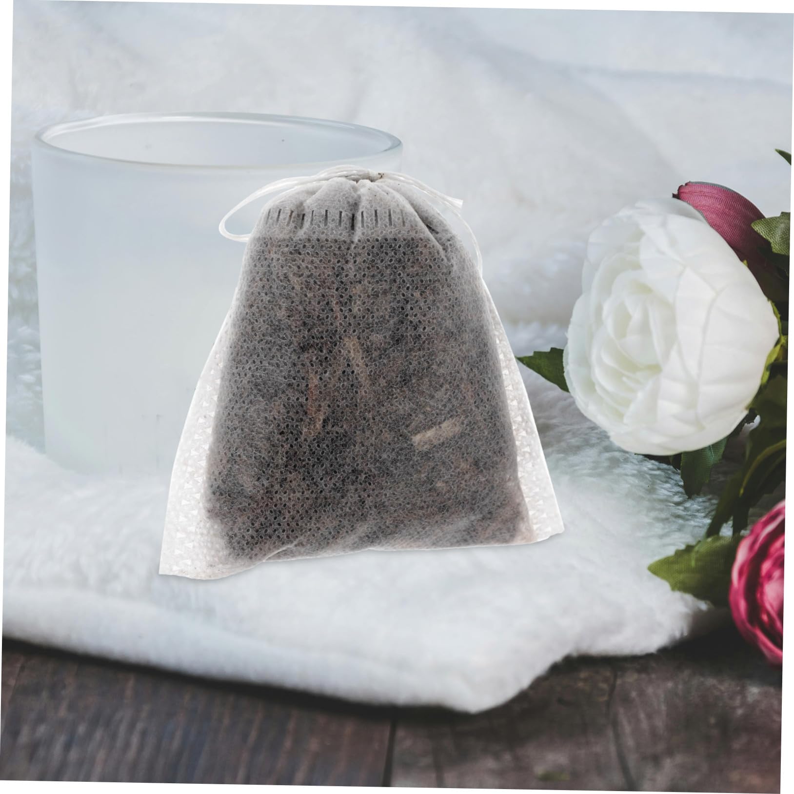 Beavorty 5 Sätze Wermutbeutel Spekulatiusgewürz Bio Lavendel Säcke Fragrances DIY Duftbeutel Parfüme Duftend Taschen Schubladen-erfrischer Beutel Zum Aufhängen Weiß 10 Stück * 5