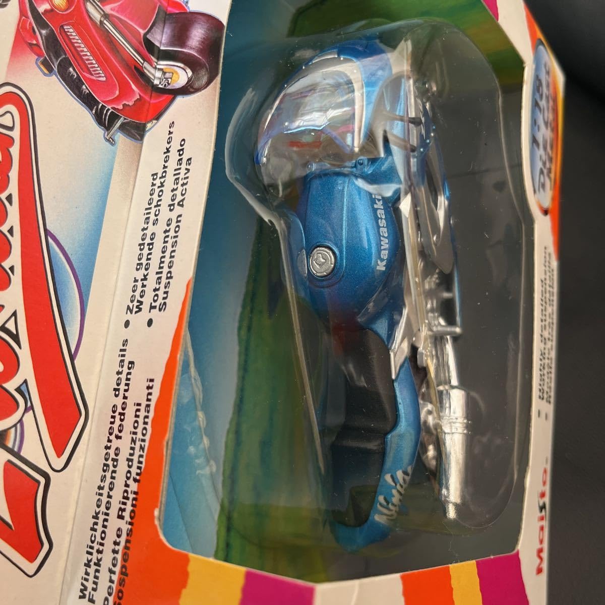 Amazon | 1/18 ZX-9R Ninja ダイキャストバイク マイスト忍者 ニンジャ