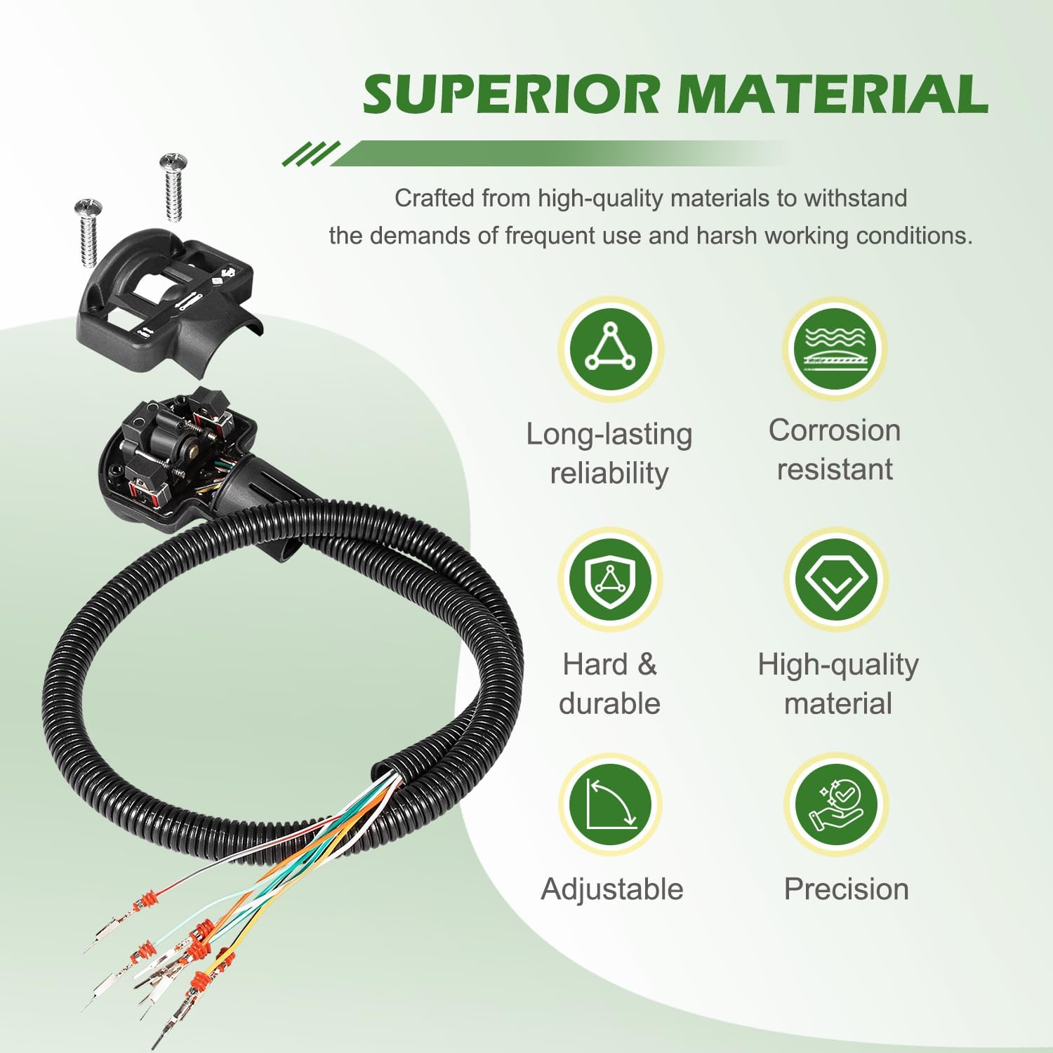 6680418 Right Auxiliary Four Switch Handle Replacement for Bobcat Skid Steer Loaders 751 753 763 773 863 864 S130 S150 S160 S175 S185 S205 S220 S300 S330 T140 T180 T190 T200 T250 T300 T320 T770