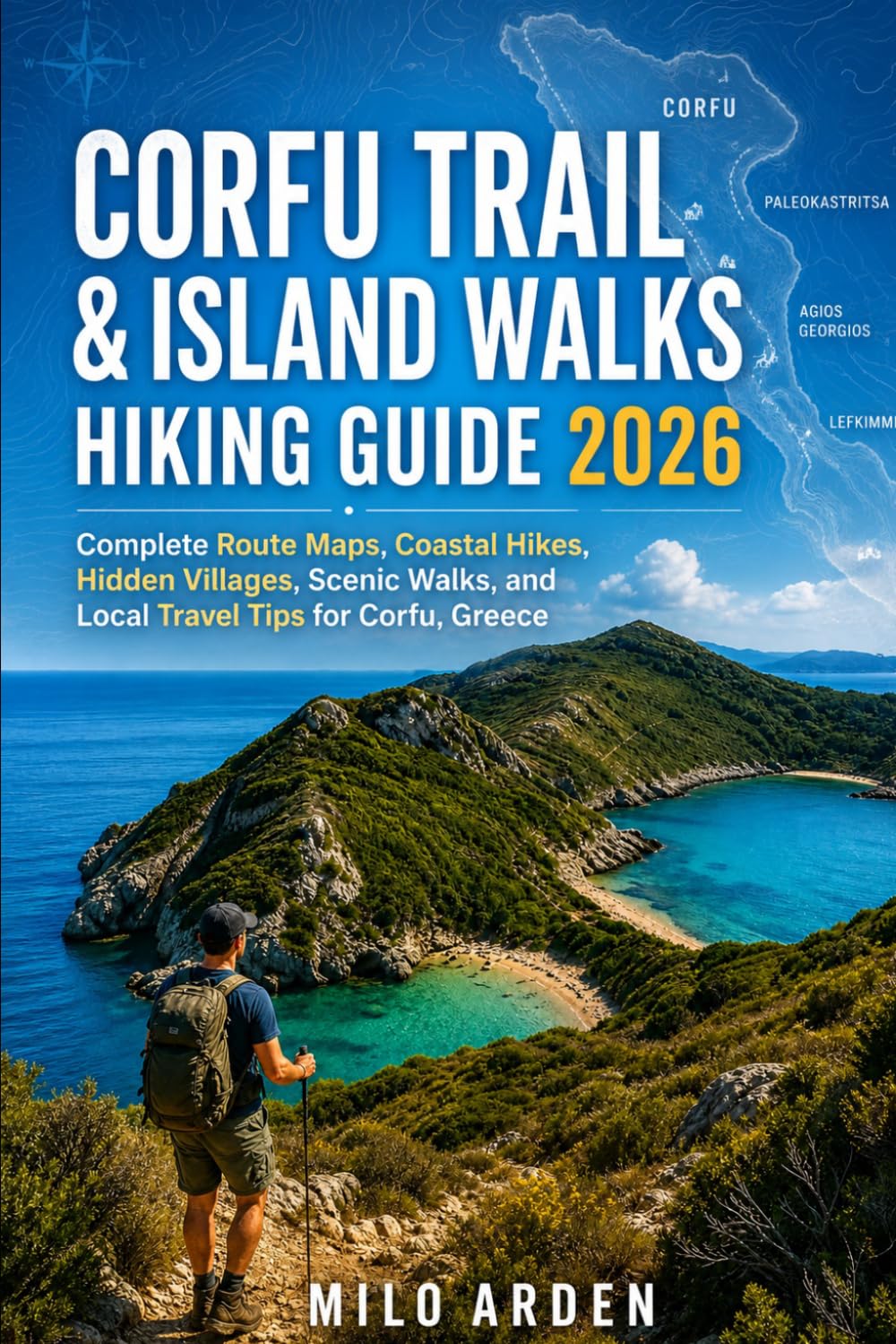 CORFU TRAIL & ISLAND WALKS HIKING GUIDE 2026: Complete Route Maps, Coastal Hikes, Hidden Villages, Scenic Walks, and Local Travel Tips for Corfu, Greece. (THE PATHFINDER TRAILS SERIES)