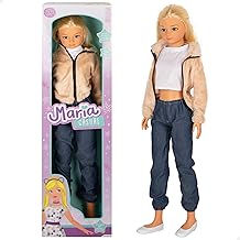ColorBaby Maria Casual Doll Big Skirt, 105 cm, Accessories Included, Dolls for Styling, Role Playing, Toys for Kids, Girls + 3 Years (39653)