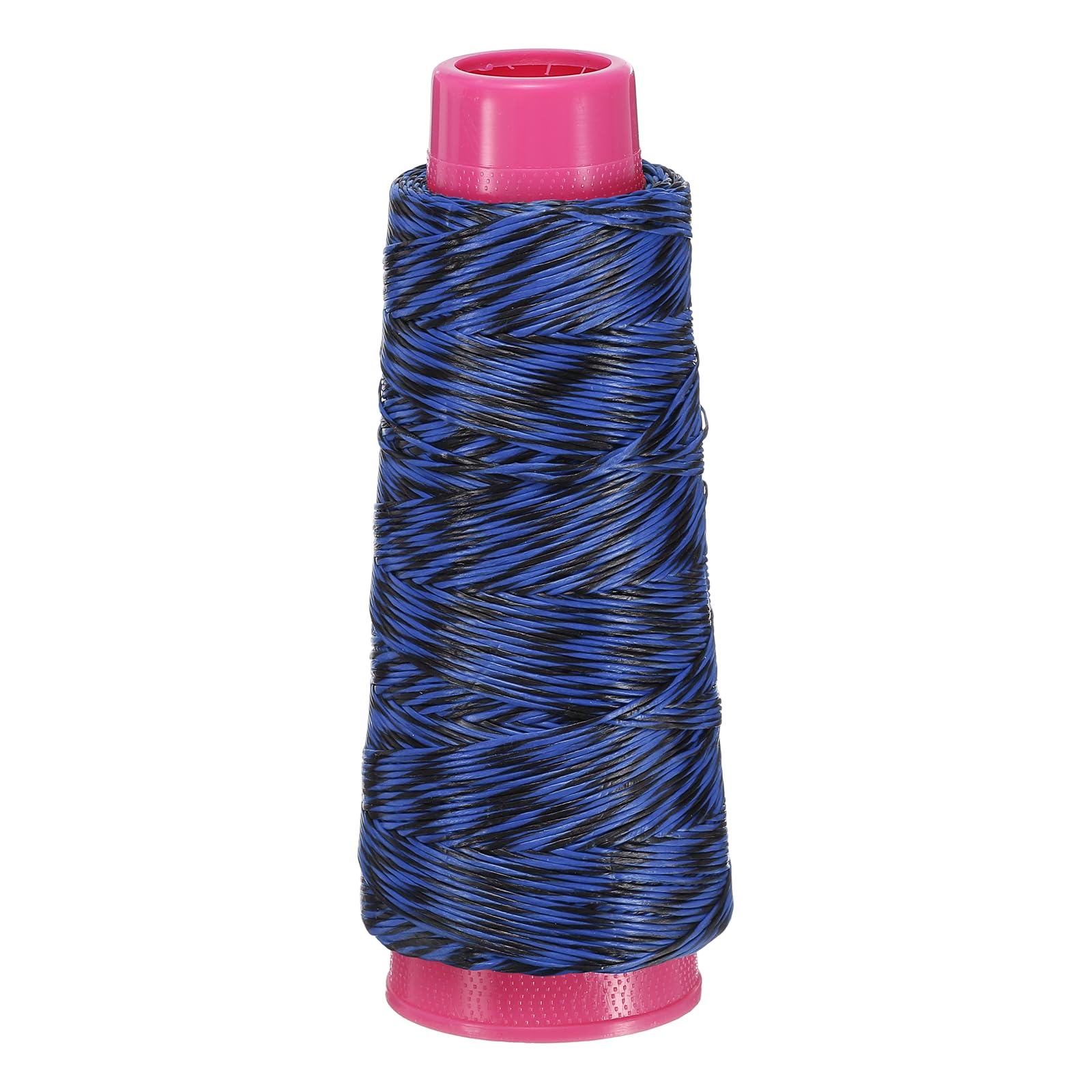YELARXI Archery Bow String Serving Thread, 0.03" Dia Durable Bowstring Thread Accessories 131 Yard/120M & 1600D PE & Black/Blue-Fitting For(Tying Peep Sight Nock/Compound/Recurve Bow)