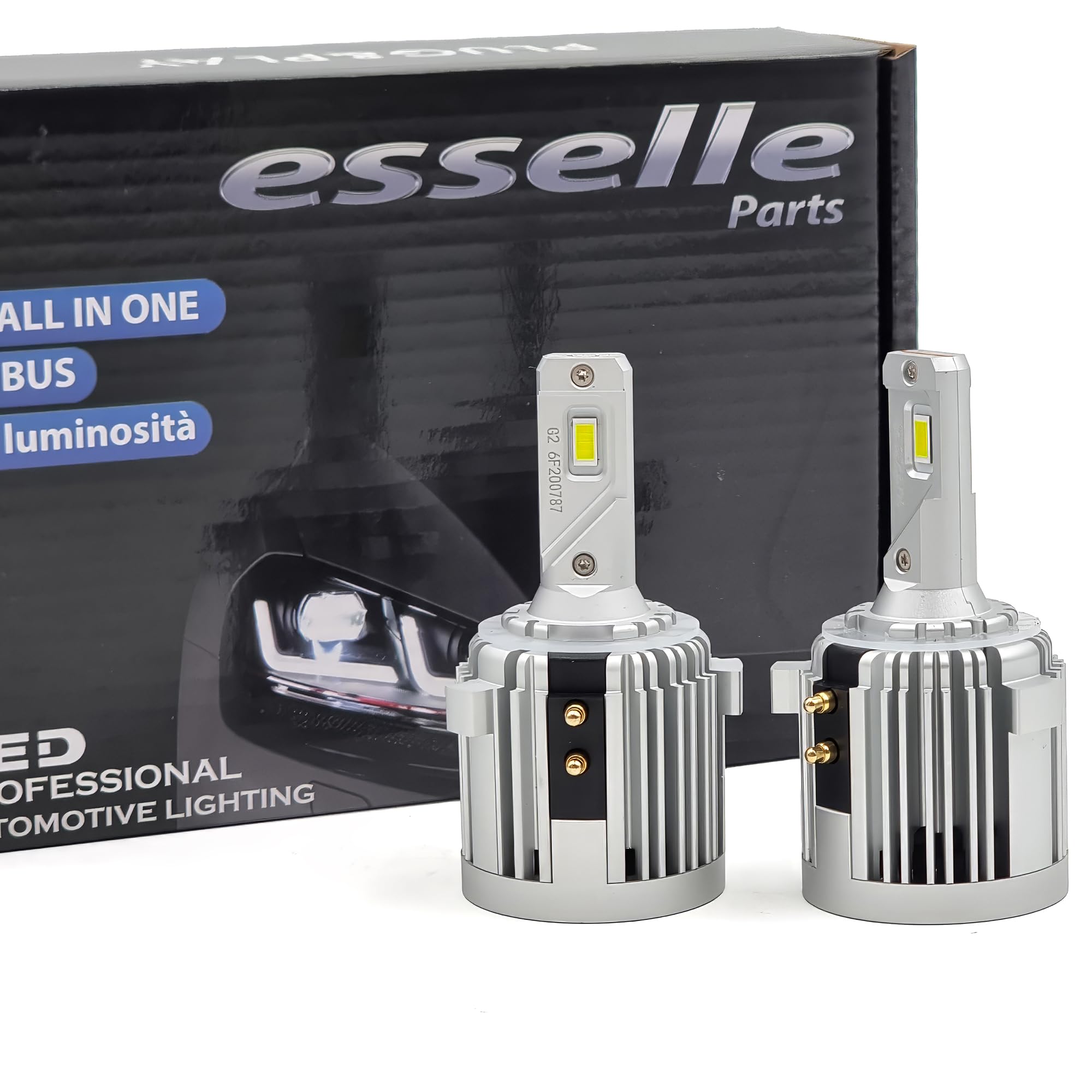 Kit Full LED H7 CANBUS Compatibile con Mercedes Vito W447 6000K Bianco Ghiaccio 9800 Lumen – Portalampade e Centraline Integrate – Plug & Play No Errori – Alta Luminosità