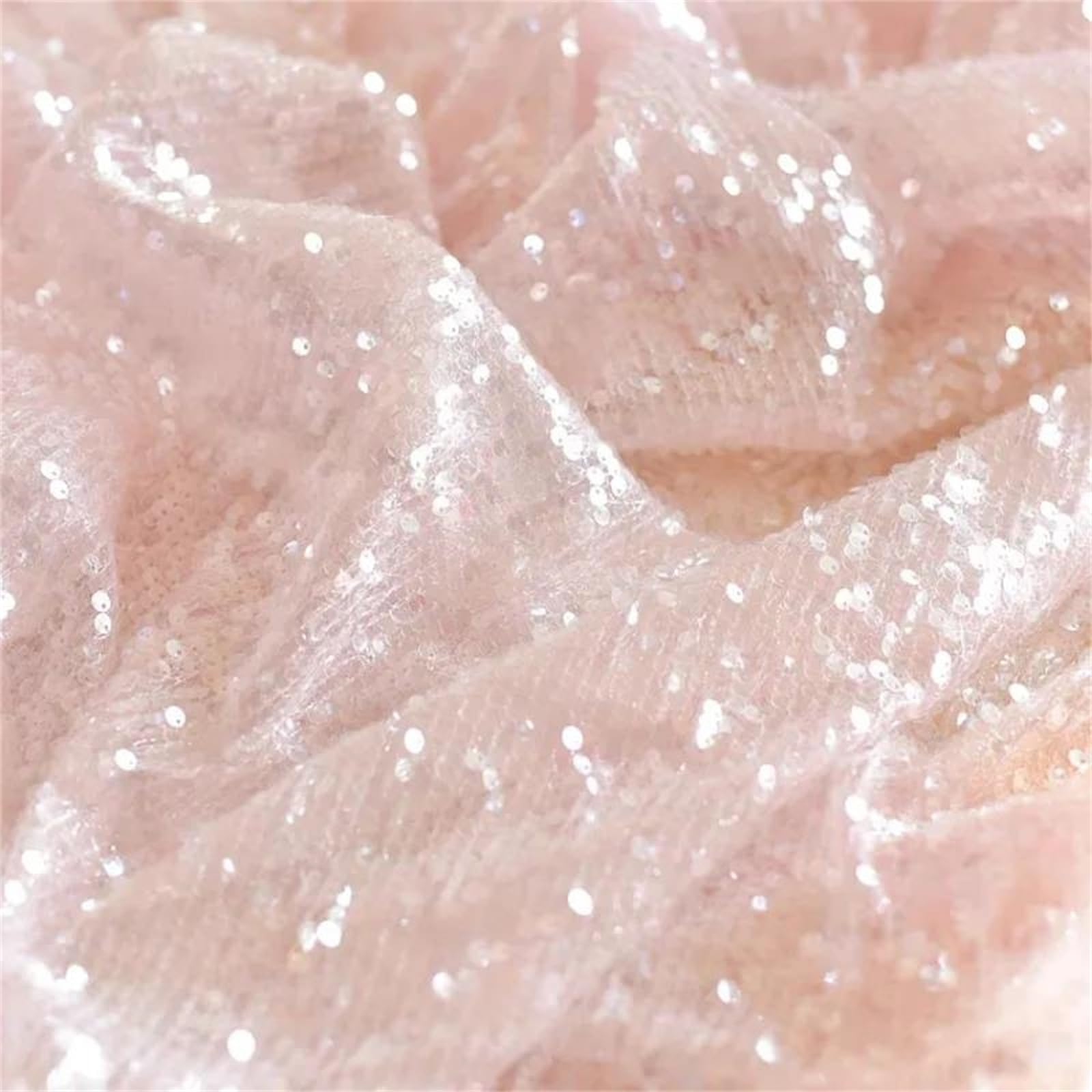 Tessuto di Pizzo Ricamato con Paillettes for la Costruzione di Abiti da Sposa e Materiale Decorativo for Abiti Fatti a Mano(Pnnrk)