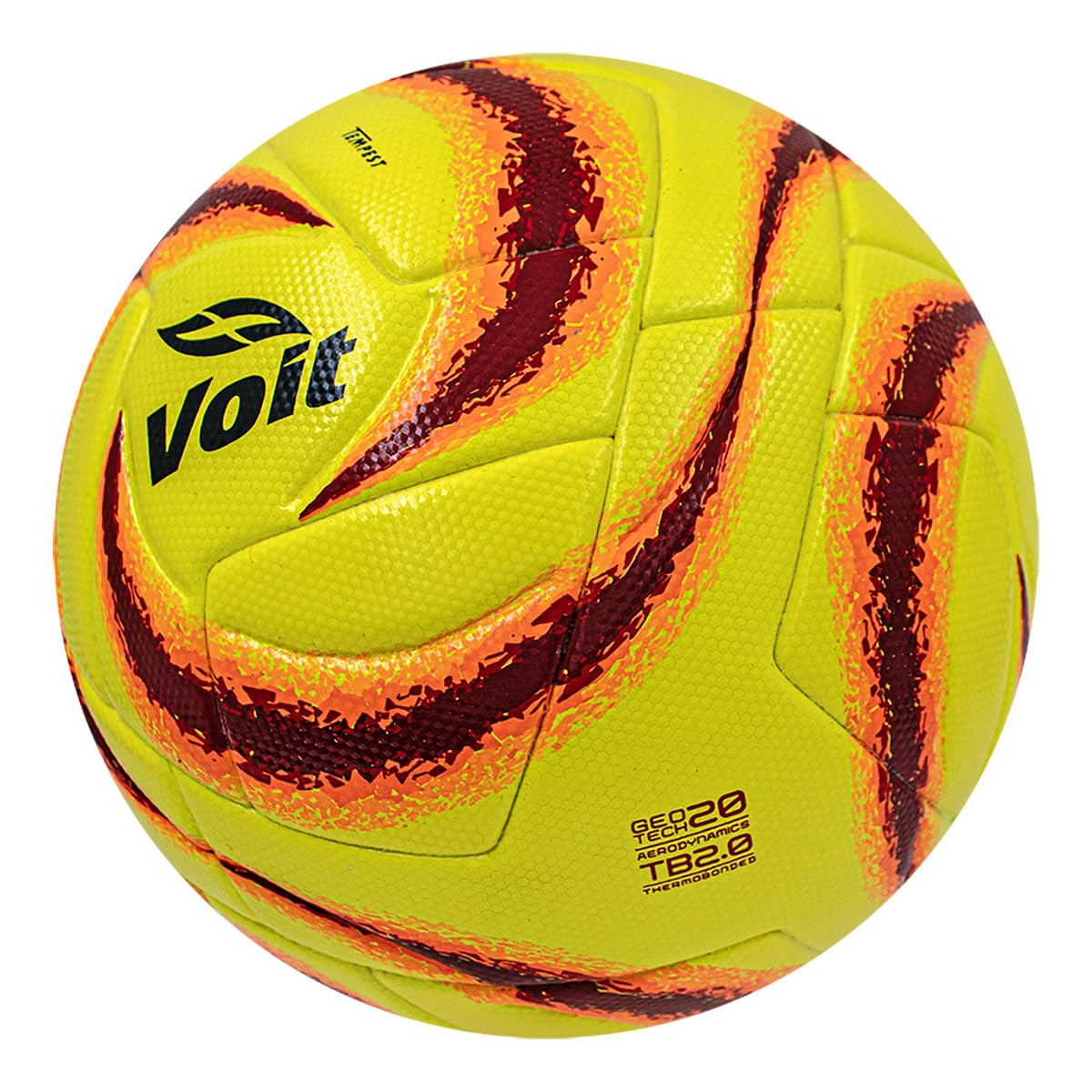 Voit Pro Official Match Ball Liga MX Tamaño 5 - Aerodinámica y durabilidad mejoradas - Tecnología para prevención de humedad y absorción de impactos