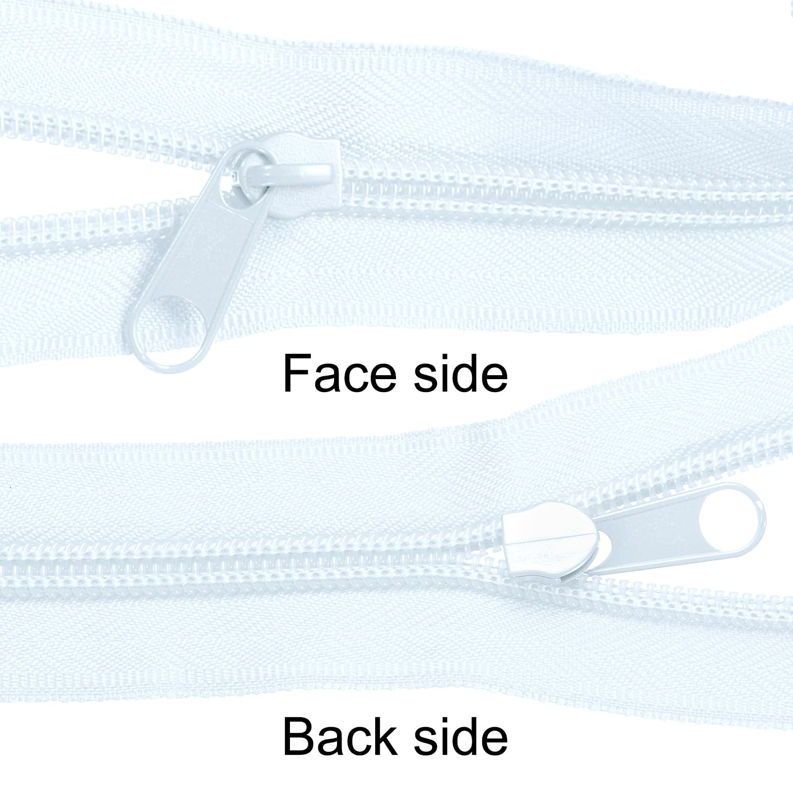 uxcell #5 10 Yards Nylon Coil Zippers - Image 4