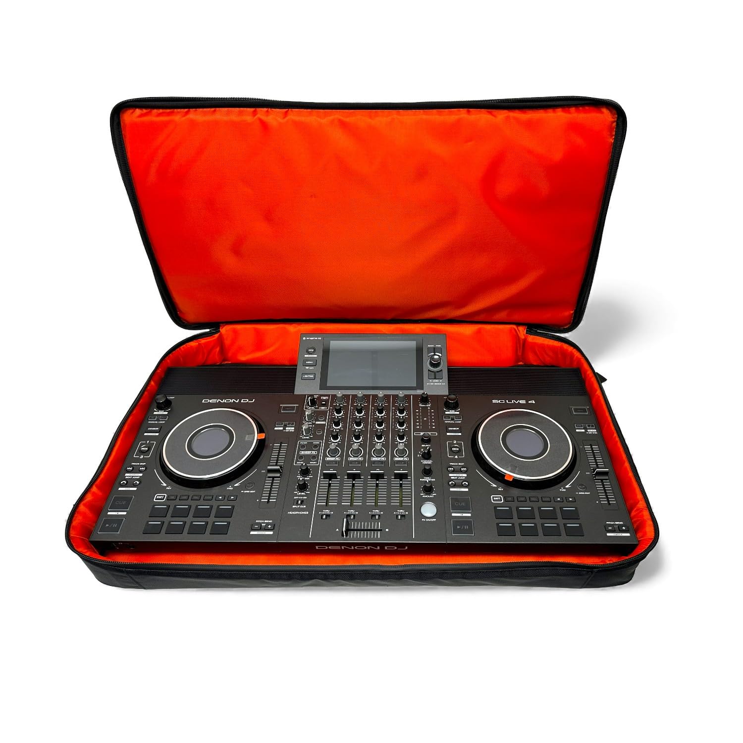 Protekt Rucksack für SC Live 4 Der BPLIVE4 V2 ist ein neues und verbessertes Design - DJ-Tragetasche für Denon Controller - Rucksack-Serie