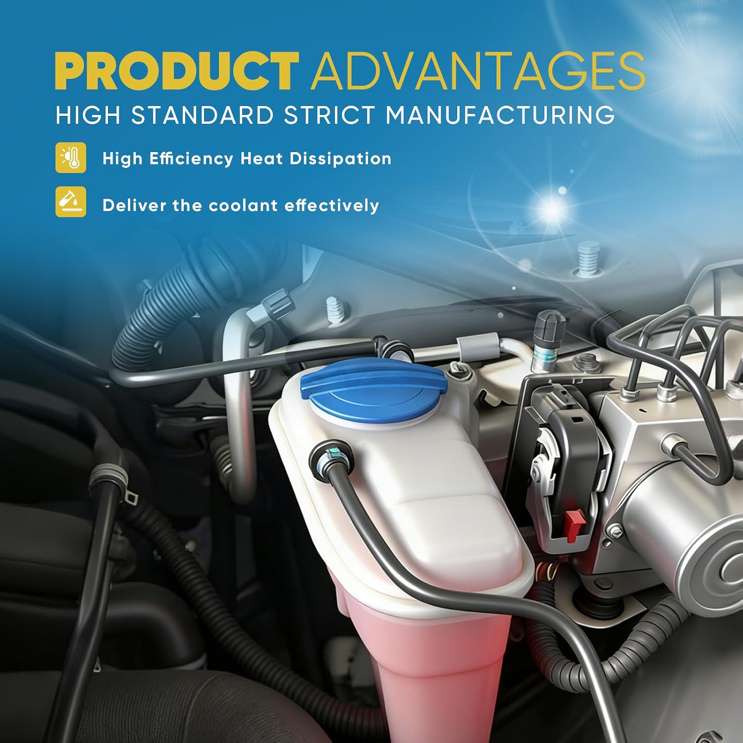 06H121065D Water Pipe Coolant Pipe Hose Water Pump Connector Tube 1.8T/2.0T Engine Compatible with VW AUDI A4/S4 Avant Allroad Quattro A5/S5 Cabriolet Coupe A6/S6 Avant Quattro Q5