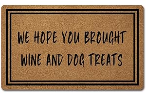 Fun Wine Door Mat: Adds Warmth and Cheer to Your Front Door