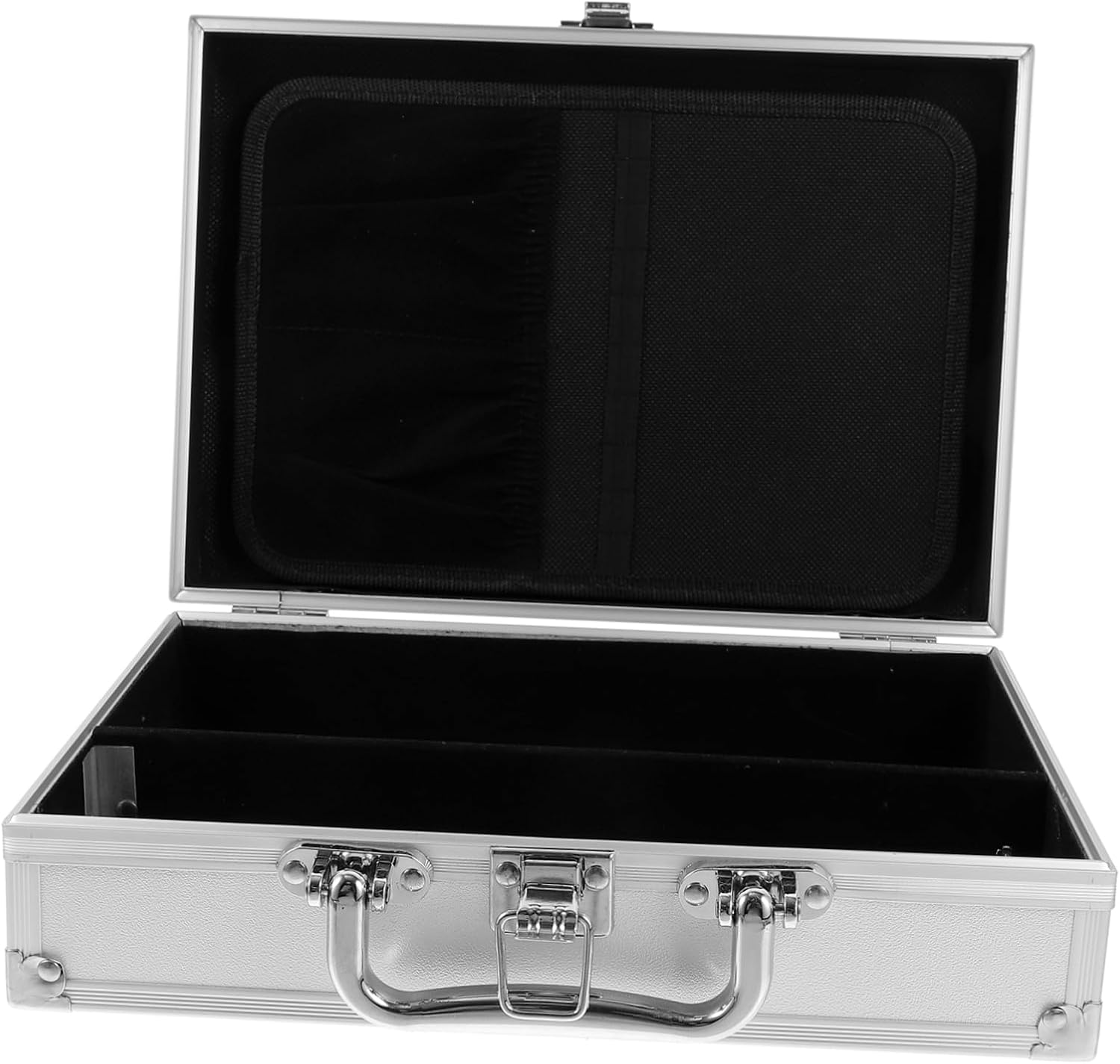 Aluminum Locking Briefcase Tool Box with Handheld Design
