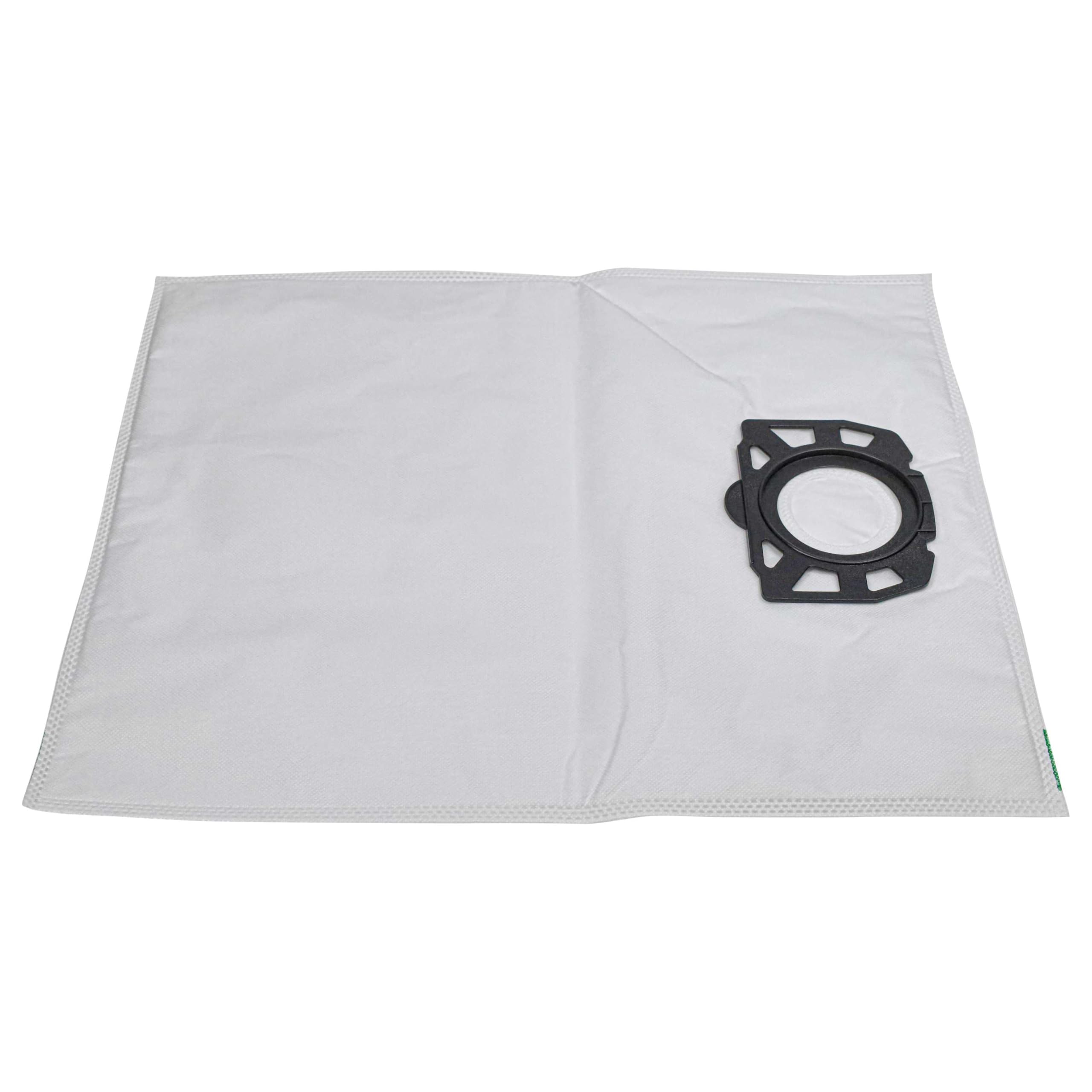 vhbw 50 x worek do odkurzacza Kärcher 69044130, 4039784550339, 6.904-413.0 do odkurzacza – 39 cm x 24,5 cm biały