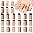 Blulu 24 Pieces Toe Tubes 0.98 Inches Cushion Tube Corn Pads for Toes Sleeves Soft Gel Protectors for Cushions Corns Blisters Calluses 3 Size (Skin Color,Medium,Small)