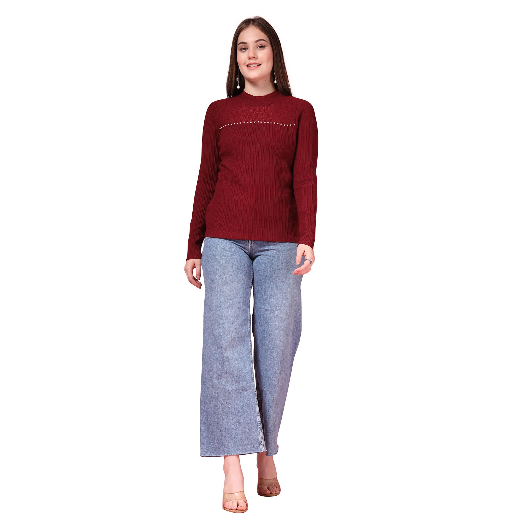 thirty threads Women Pullover Sweater-picture-17