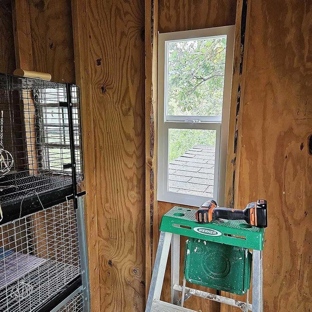 Aluminum Basement Window Horizontal Replacement Window for Shed Bathroom Chicken 30x12" 32x18" 39x15" Sliding Window with Screen, White(White,(WxH)100x60cm/39x24)