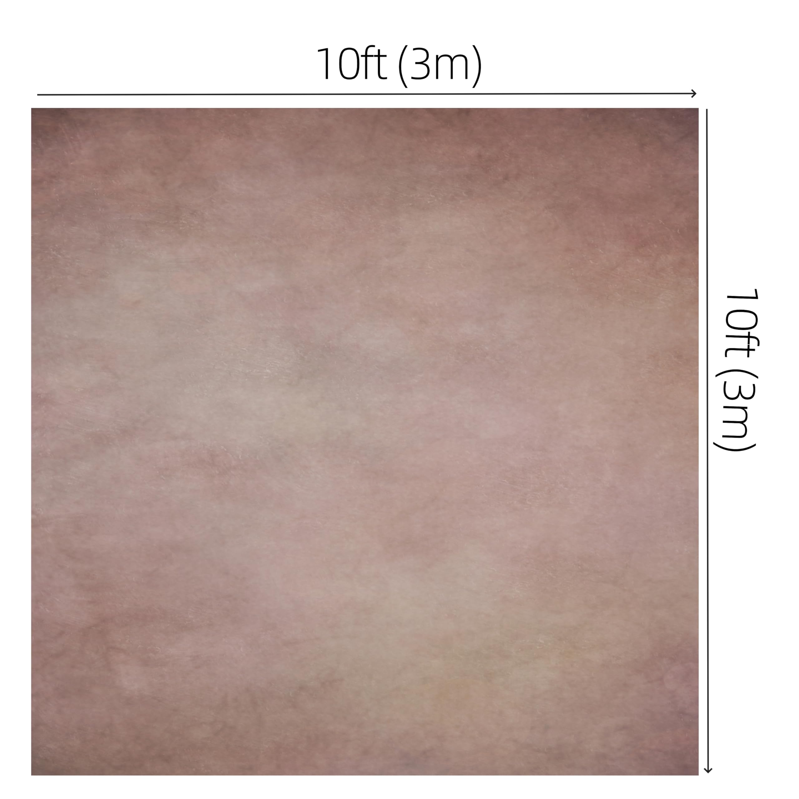 WaW 3 x 3 m jasnobrązowe Mottled Shabby tło ścienne do studia fotograficznego fotografii tło do zdjęć portretowych