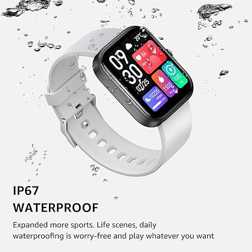 Miniatura 8 de RDRKR Reloj inteligente GTS5 para Android e iOS, monitor de presión arterial, monitor de frecuencia cardíaca, monitor de sueño, rastreador de