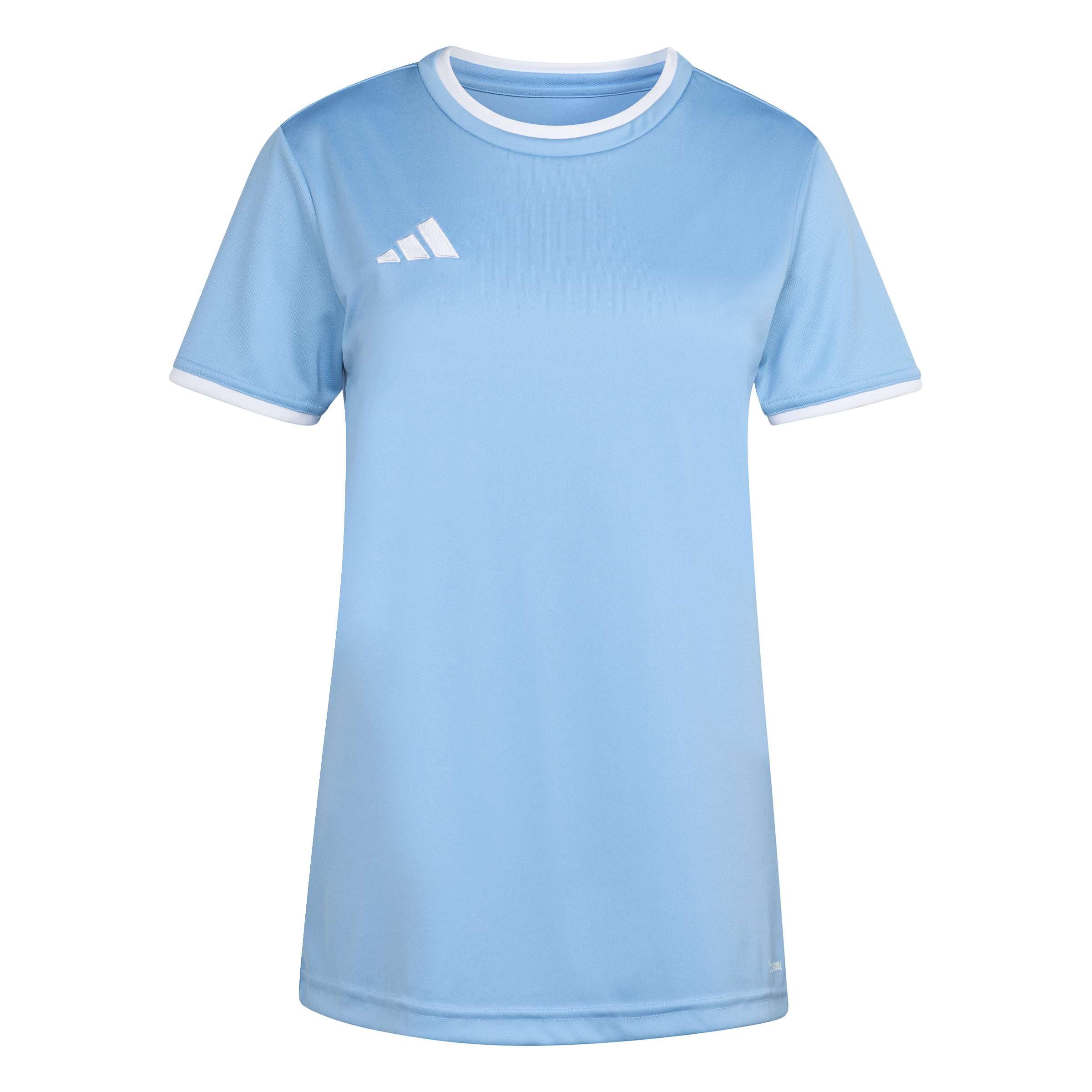 adidas Women's Entrada26 Jersey Shirt, Team Light Blue/White, M