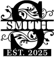 Vista 105 de Wedding Gifts for Couples 2025, Personalized Metal Name Signs, Custom Name Signs, Custom Family Name Sign, Last Name Sign, Monogram Letters Wall