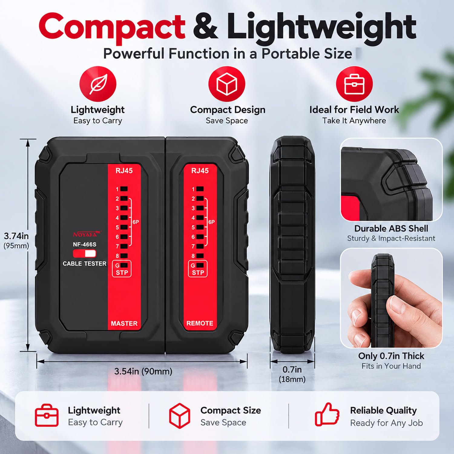 NOYAFA Network Cable Tester - Test All Cables! -7 NOYAFA Network Cable Tester - Test All Cables! -7