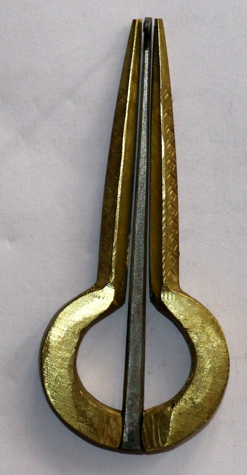 Arpa di Ebreo Rotonda Professionale Ottone Morchang Jawharp Strumento Musicale Folk