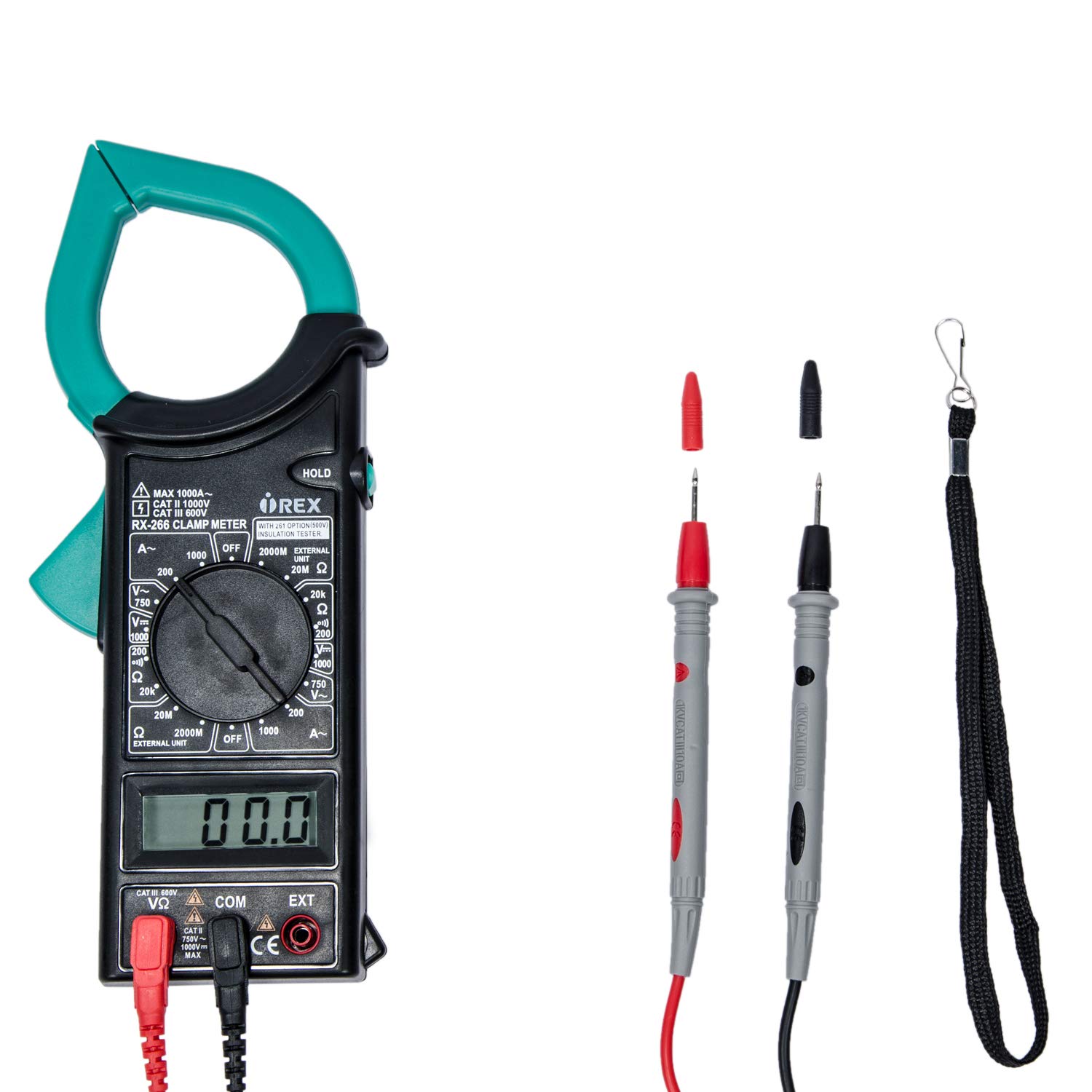 SPARTAN i-Rex RX-266 Digital Clamp Meter, for AC/DC Electricity Ampere Measurement with battery (B07NSY2ZYZ) Amazon Price History, Amazon Price Tracker