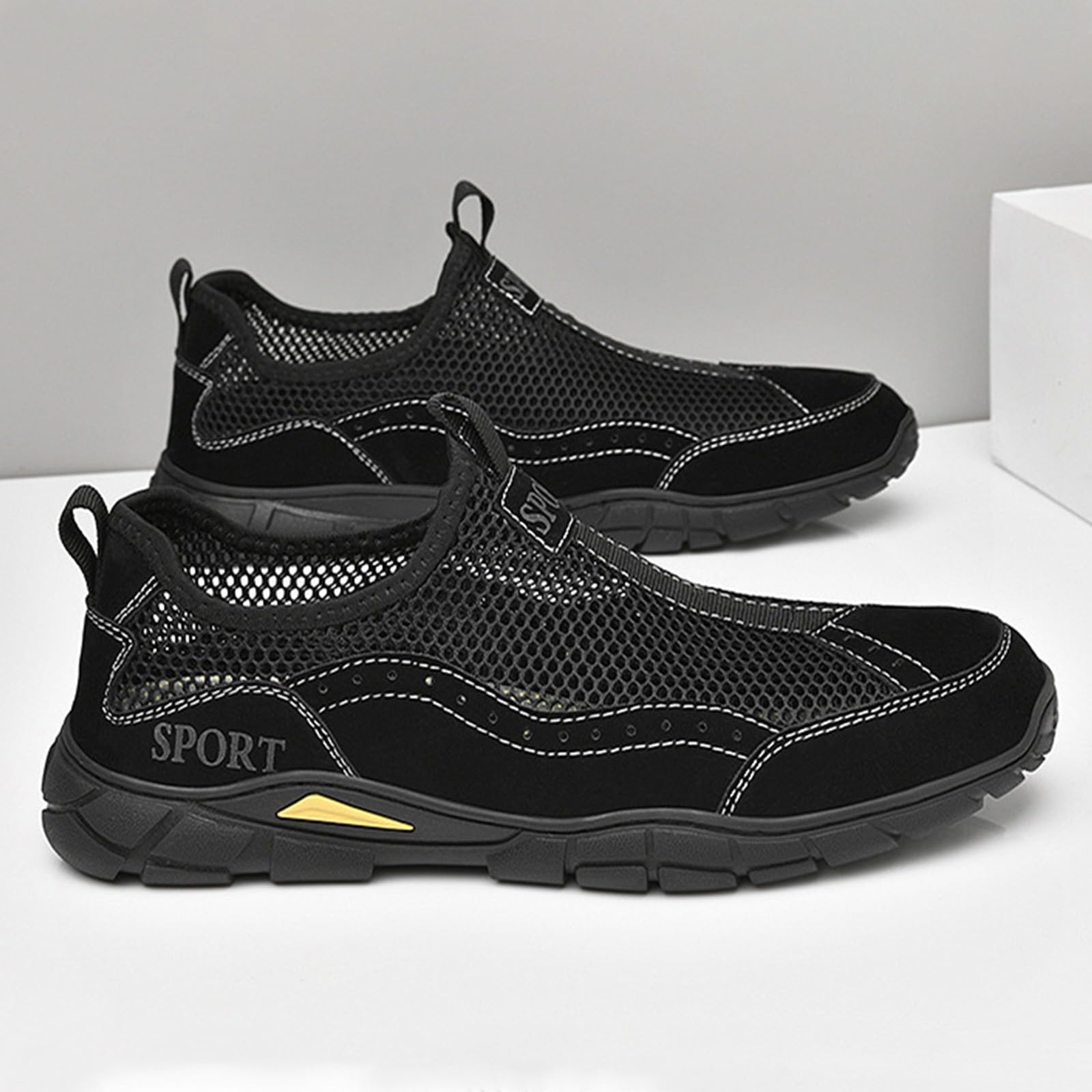 Zapatillas Deportivas Informales de Malla Transpirable para Correr, Ligeras y con Orificios de ventilación, Calzado cómodo para Caminar y Hacer Ejercicio en Verano