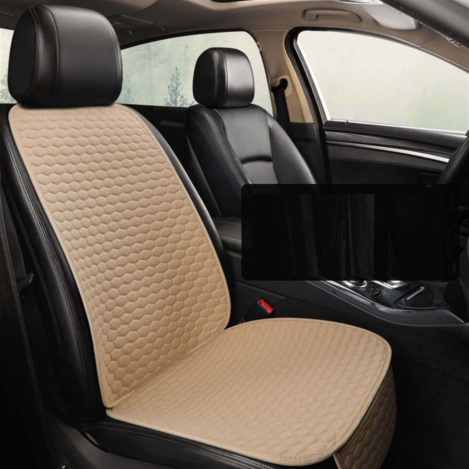 Noheeu 11 Car Seat Cover Protector Backrest Pad Linen Cushion Mat Auto Interior Truck Suv Van For Ford Accessories