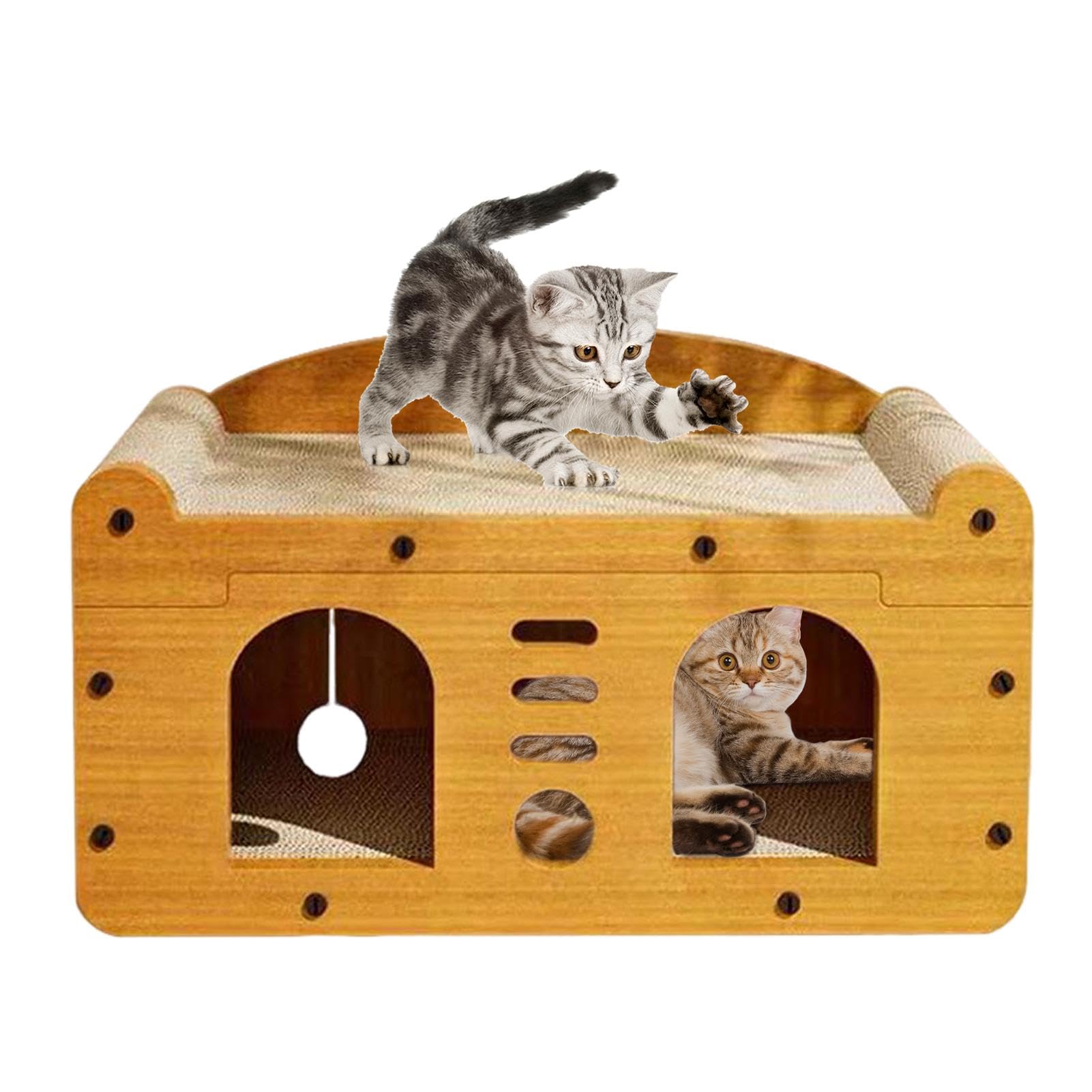 Planche à gratter pour chat résistante à l'usure intensive