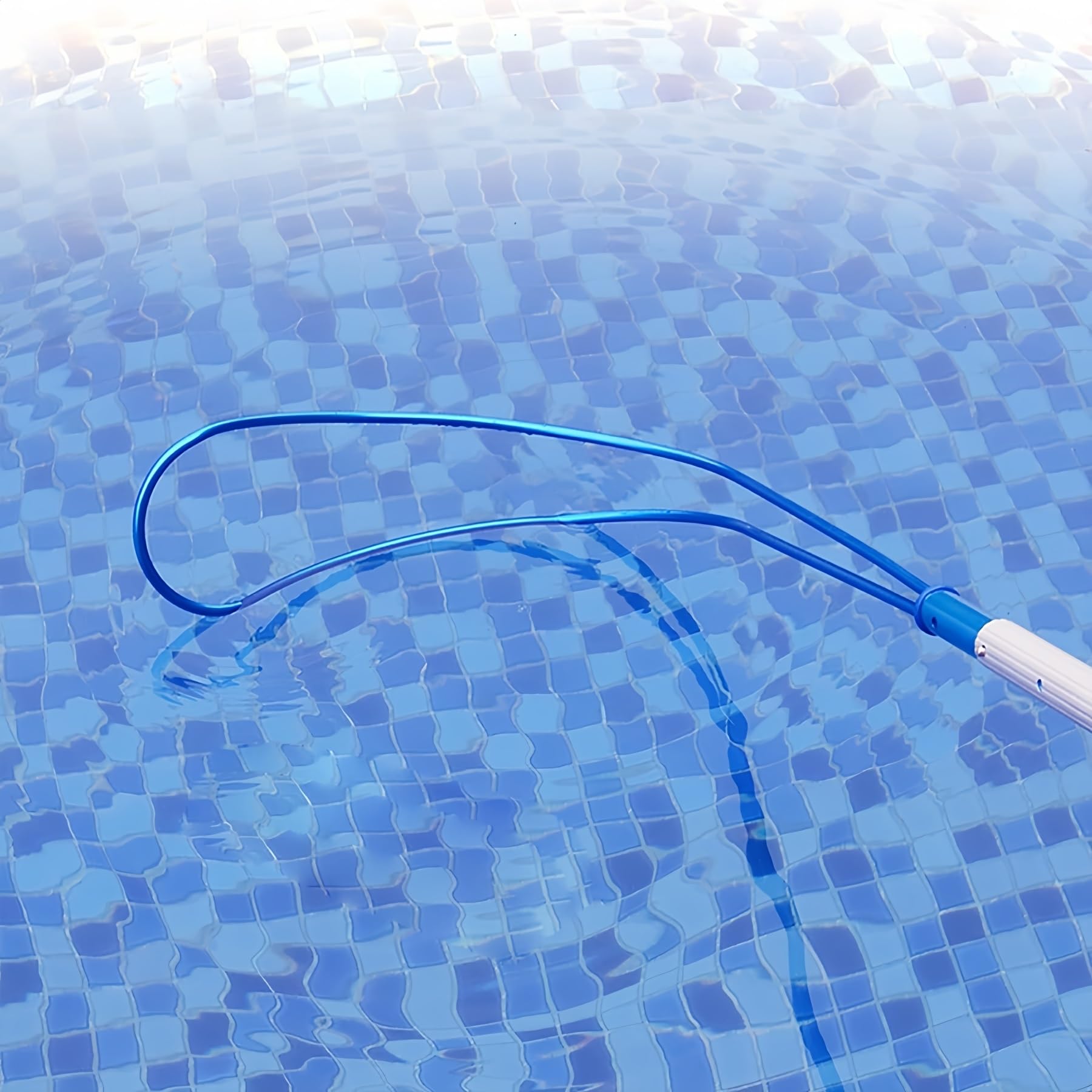 haki bezpieczeństwa do basenów. Okrągły hak do basenu dla pomocy pływakom z problemami - plaża, jeziora, łodzie Hak ratunkowy(3m/9.8ft)